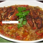 Friptura de porc cu legume la cuptor