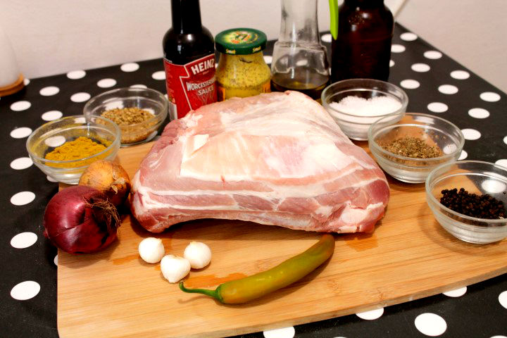 ingrediente coaste de porc la cuptor