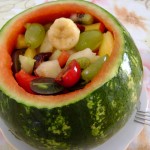 salata fructe in pepene