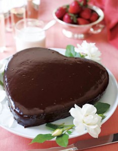 tort inimioara cu ciocolata