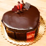 Tort inimioara cu ciocolata