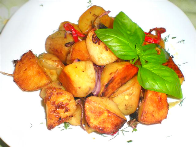 cartofi la cuptor