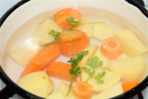 cartofi si morcovi la fiert