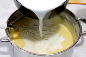 lapte fiert in crema