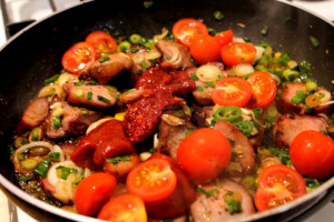 muschiulet si legume la calit